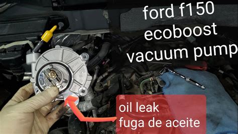 2013 f150 ecoboost vacuum pump leaking oil|2013 ecoboost oil leak